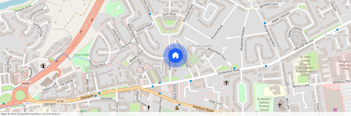 Churchill Avenue, Durham DH1