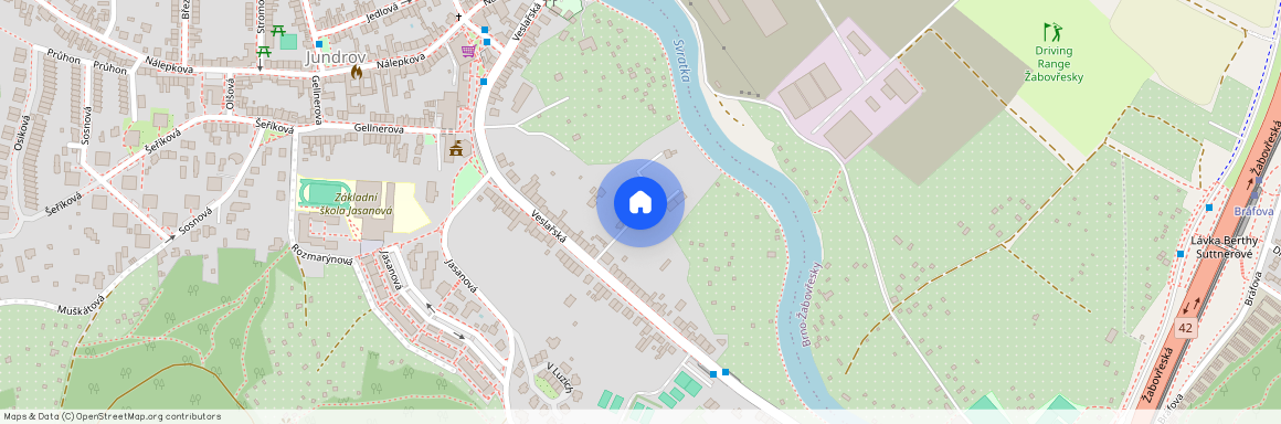 Veslařská, Brno - Jundrov, Jihomoravský kraj