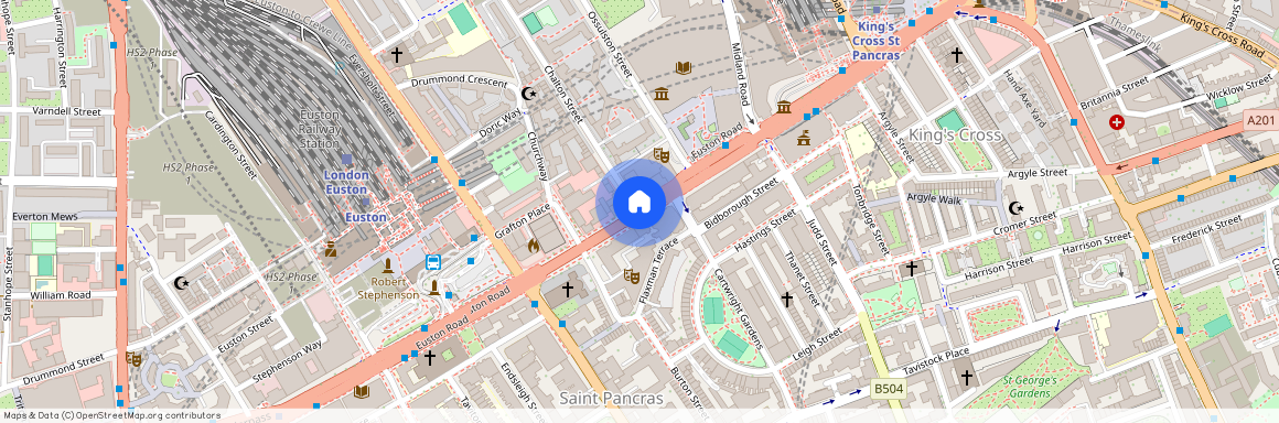 Chalton Street, Euston, NW1