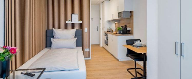 Erstbezug attraktives Single-Apartment, möbliert & vollständig eingerichtet, Hainburg - Photo 1