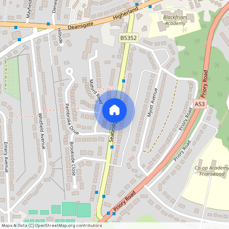 Seabridge Road, Seabridge, Newcastle-under-Lyme, ST5