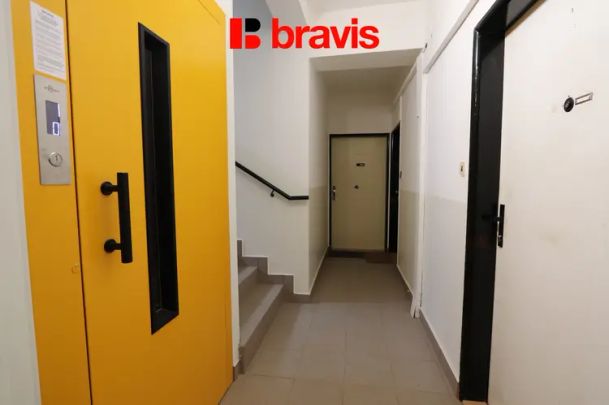 Pronájem bytu 1+1, nezařízený, Brno - Štýřice, ul. Vídeňská - Fotografie 1