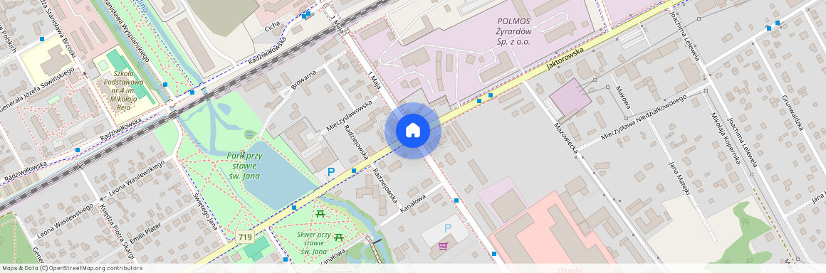 ul. Chabrowa, Żyrardów, żyrardowski, mazowieckie