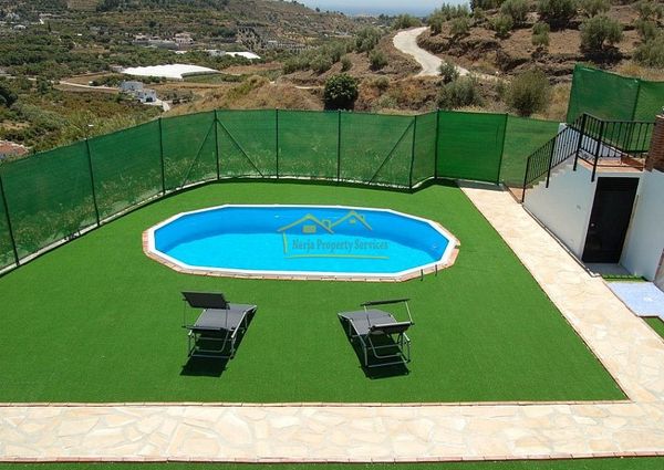 Fantastic Villa with Private Swimming Pool for Long Term Rental in Frigiliana Countryside