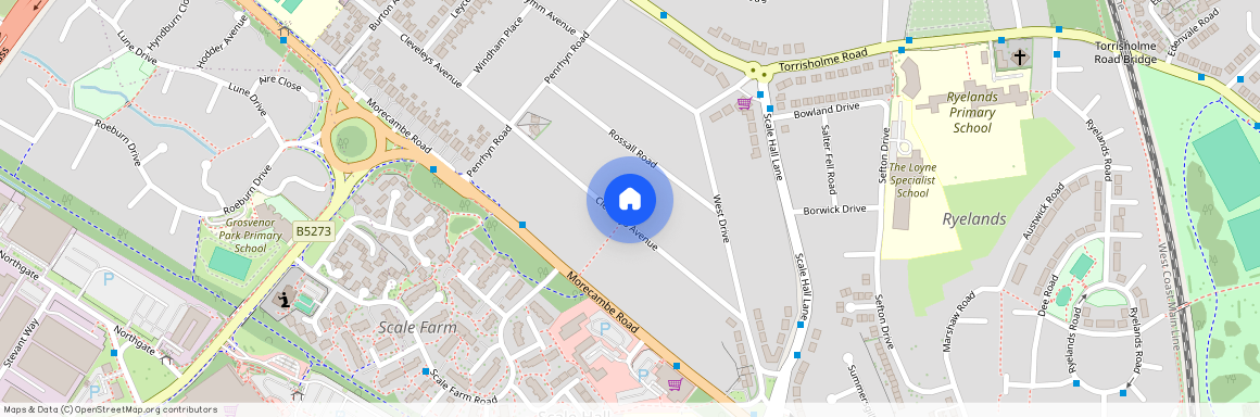 Cleveleys Avenue, Scale Hall, Lancaster, LA1 5HD