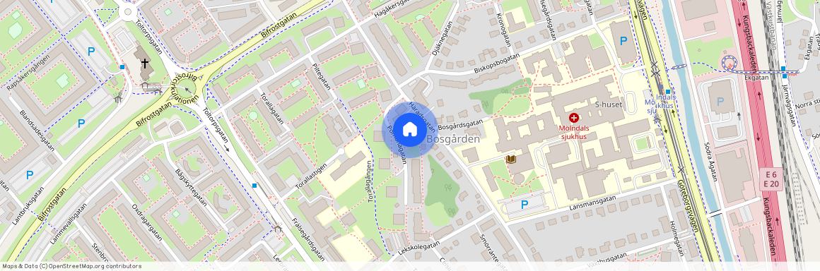 Bosgården, Mölndal, Göteborg, Västra Götaland, Häradsgatan 25C