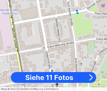 Mit moderner Einbauküche! 2 Raum Wohnung nahe dem HBF. Bad mit Wann... - Foto 1