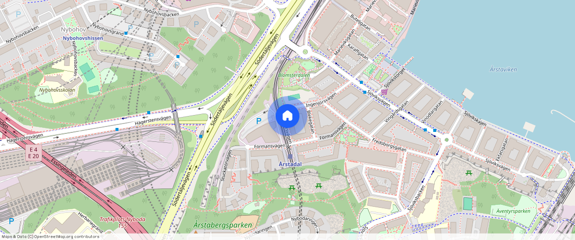 Ingenjörsvägen **, Liljeholmen