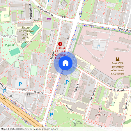 ul. Smyczkowa, Służew, Mokotów, Warszawa, mazowieckie