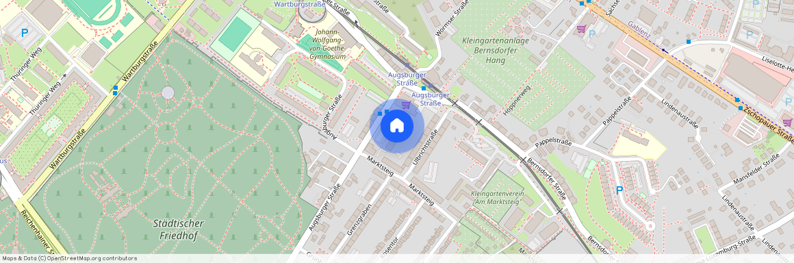 Augsburger Str. 5, 09126 Chemnitz - Bernsdorf