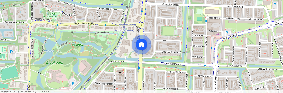 Kruiskerkbuurt, 1181 RL, Keizer Karelweg, Amstelveen