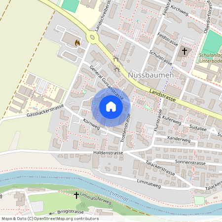 General Guisan-Strasse 49, 5415 Obersiggenthal (Nussbaume