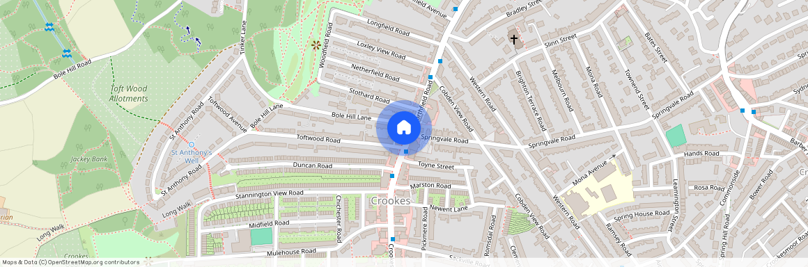 Crookes, Sheffield, S10 1TF