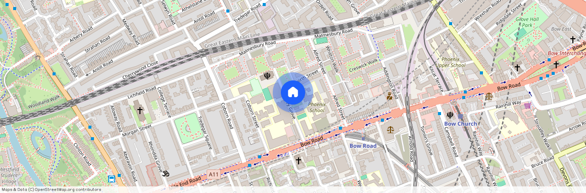 Harley Grove, Bow, E3