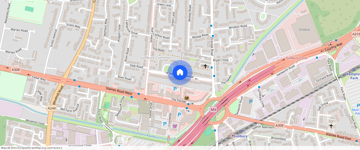 Heathcroft Avenue, Sunbury-On-Thames, TW16