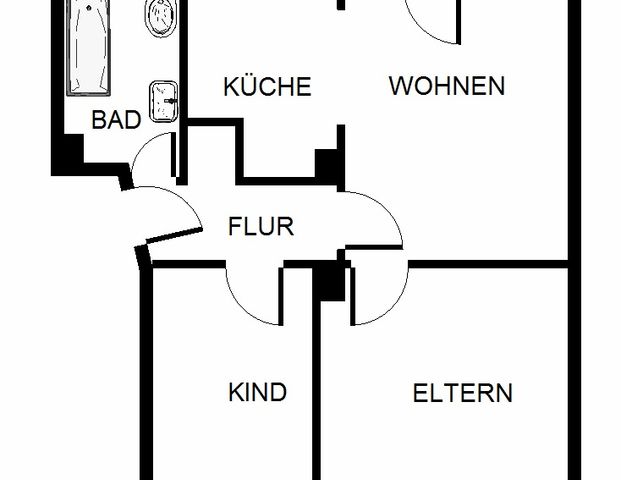 2-Zimmer-Wohnung in Gelsenkirchen Hassel - Photo 1