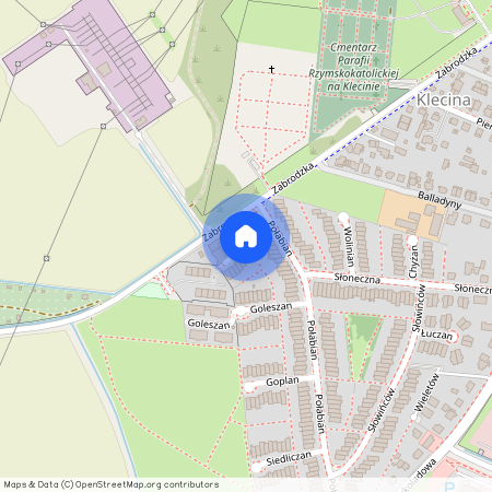 ul. Dalemińców, Klecina, Krzyki, Wrocław, dolnośląskie