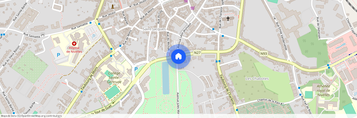 Boulevard de la Dodaine, 19, 3, 1400, Nivelles