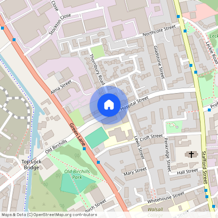 Hospital Street, Walsall WS2