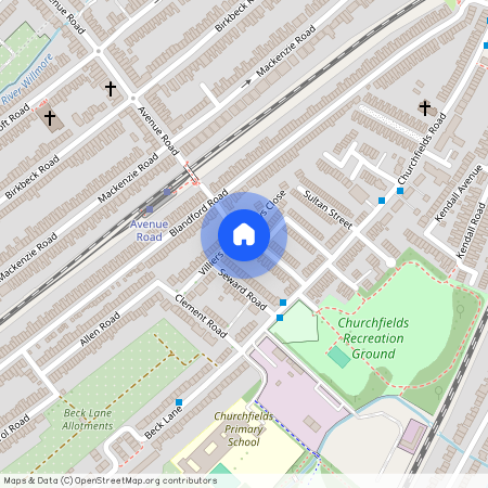 Villiers Road, Beckenham