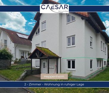 Helle 2- Zimmer- Wohnung mit Erdgeschoss-Charakter in ruhiger Lage - Photo 1