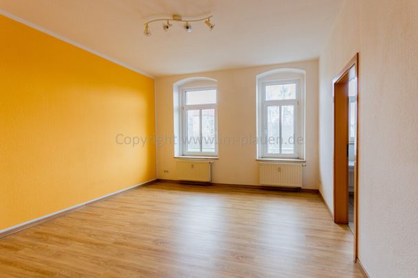 2 Zimmerwohnung mit EBK und Balkon in Plauen Haselbrunn zur Miete - Hochparterre - 2 Raumwohnung - Photo 1