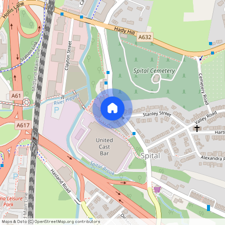 33B Spital Lane, Chesterfield, Derbyshire S41 0EX