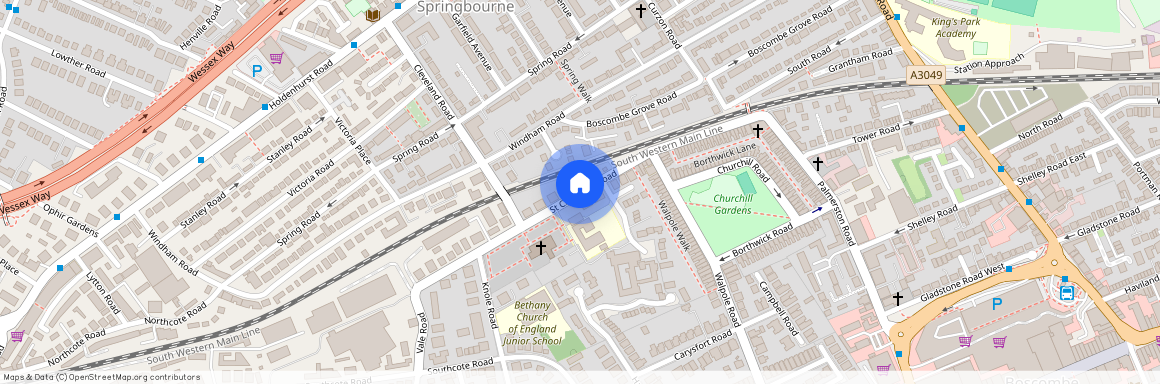 St Clement's Road, Boscombe, Bournemouth, BH1