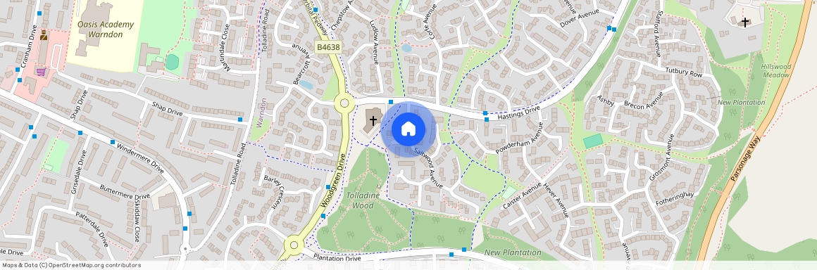 Norham Place, Warndon Villages