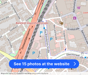 3-Zimmer-Dachgeschosswohnung mit Loggia in der Bielefelder Altstadt - Photo 1