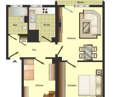 Charmante 3-Zimmer-Etagenwohnung in Unna – Ideal für Familien! - Foto 2