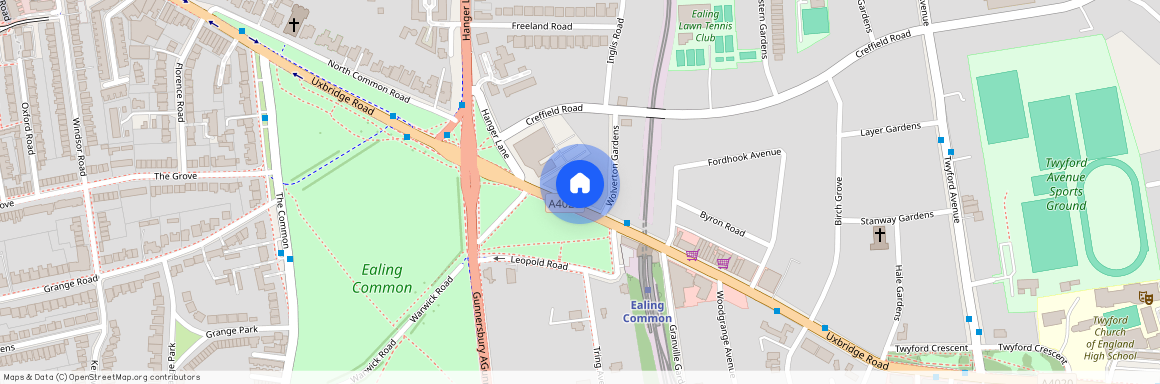 Fielding Terrace, Uxbridge Road, Ealing Common, London