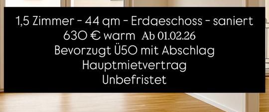 1,5 Zimmerwohnung✅Ü50✅Kreuzberg✅630€WARM✅kernsaniert✅ - Photo 1