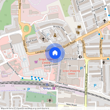 Daimond house, grays, RM17