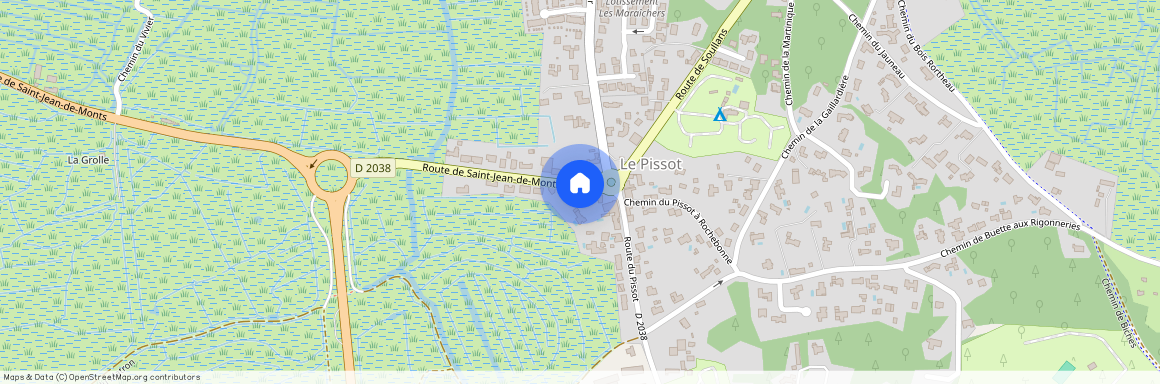 Building Route de Saint-Jean de Monts - allo-vende-vacances - 1437855, Route de Saint-Jean de Monts, Saint-Hilaire-De-Riez