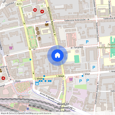 ul. Reymonta, Stare Miasto, Opole, opolskie