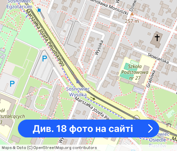Mieszkanie 58m2 3 pokoje Sosnowiec ul.Wysoka 12A - Фото 1