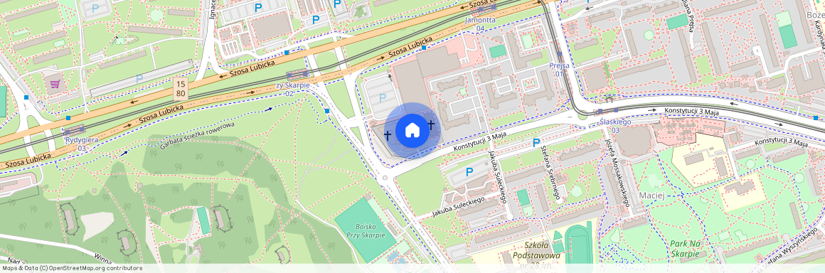 ul. Konstytucji 3 Maja, Na Skarpie, Toruń, kujawsko-pomorskie