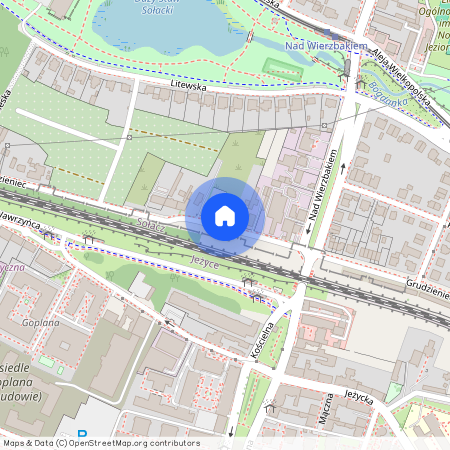 ul. Grudzieniec, Sołacz, Jeżyce, Poznań, wielkopolskie