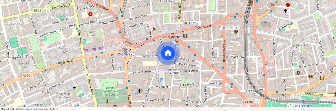 112-116 Tabernacle Street, London EC2A