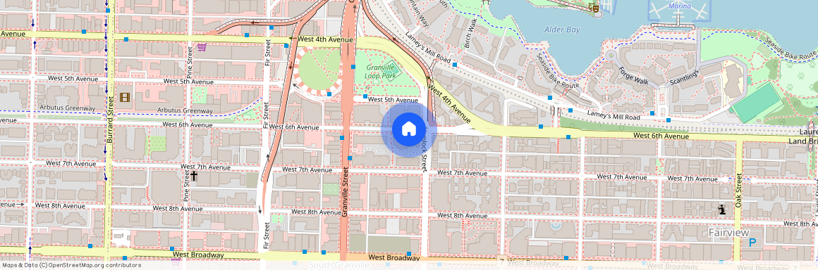 google map, Vancouver, Vancouver, Metro Vancouver, V6H