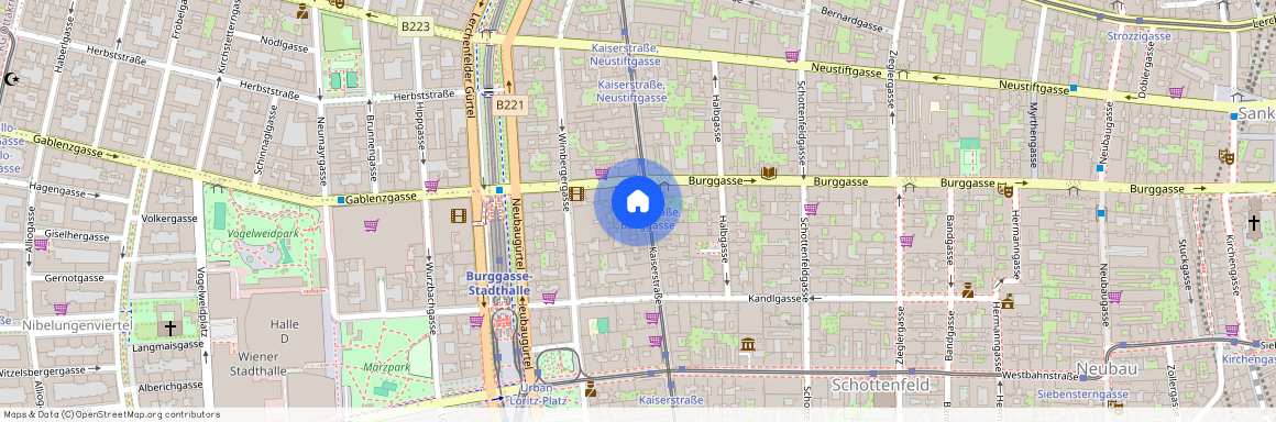 Kaiserstraße 71 Stiege 1, Vienna