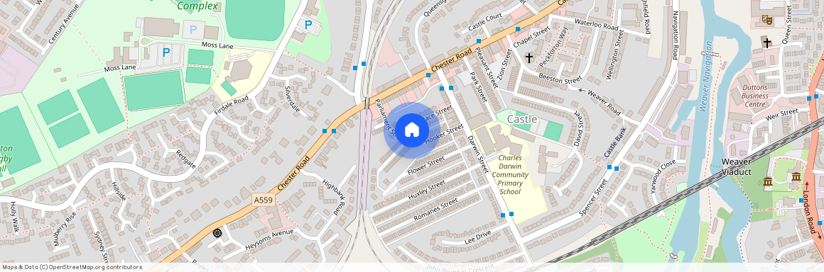 Gladstone Street, Northwich, CW8