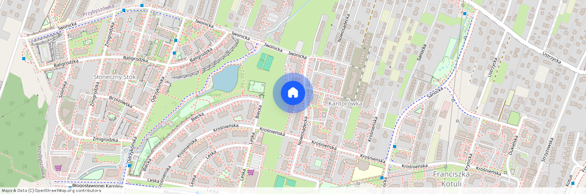 al. Powstańców Warszawy, Franciszka Kotuli, Rzeszów, podkarpackie