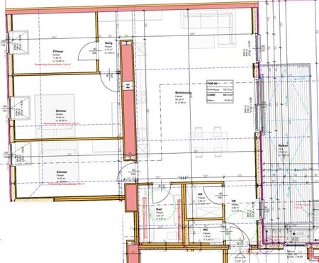 ++FonteFlats++ Fantastischer 4-Zimmer Dachgeschoss-ERSTBEZUG mit tollem Balkon - Foto 2