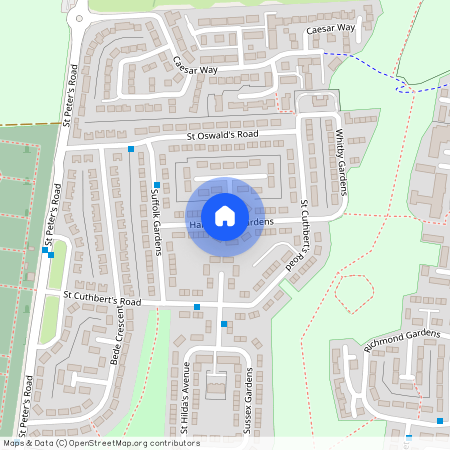 Hampshire Gardens, Wallsend