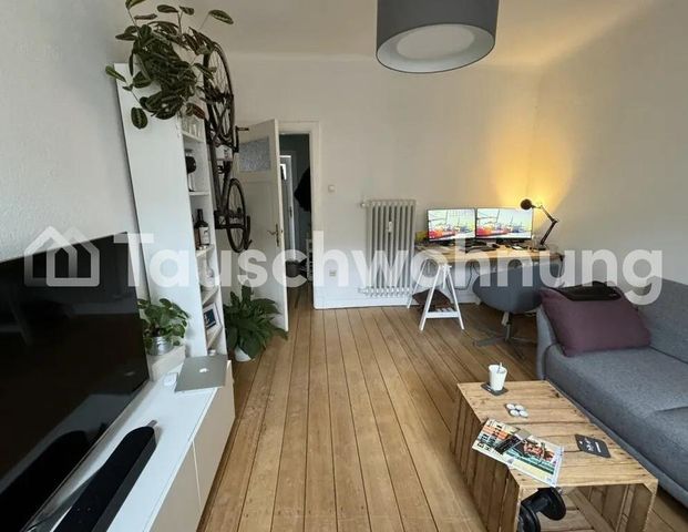 TAUSCHWOHNUNG Lichtdurchflutete 2-Zimmer-Altbauwohnung gegen größere Whg. - Foto 1