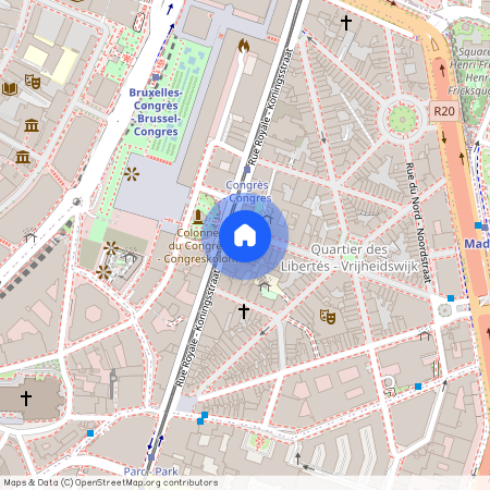 Rue du Congrès, 3, 1000, Bruxelles