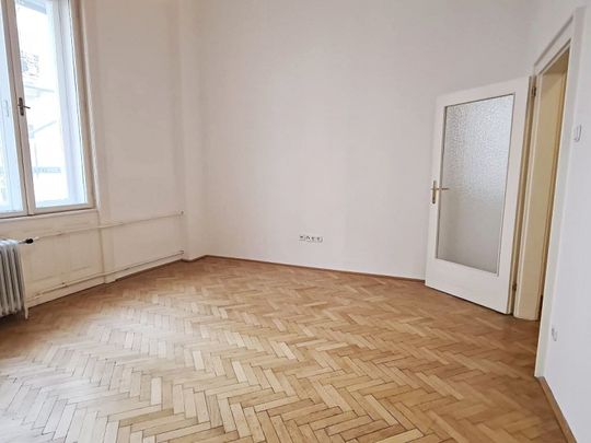 MÖLLWALDPLATZ, gepflegte 59 m2 Altbau, Wohnküche, 1 Zimmer, Duschbad, Parketten, Flügeltüren, U1-Nähe - Foto 1