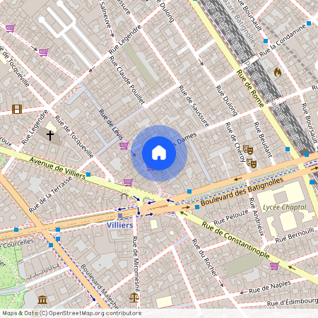 Legendre-Lévis, Paris 17Ème